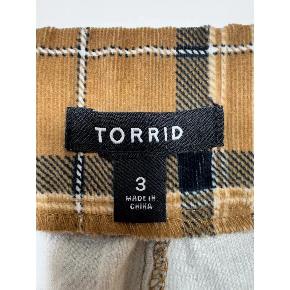 Torrid Women’s Plaid Academia School Girl Outlander Tartan Skirt Sz 3 (24)